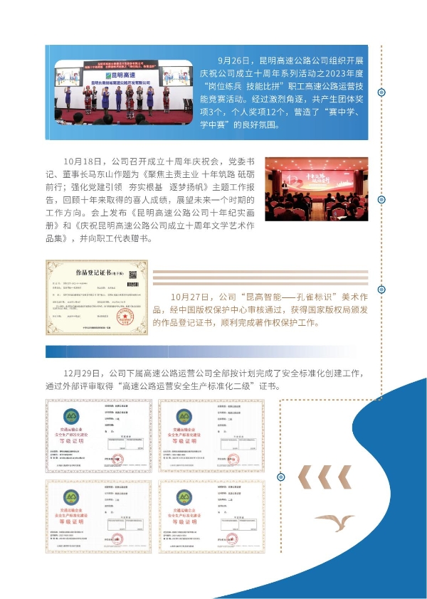 昆明高速公路公司2023年大事記-冊子_11