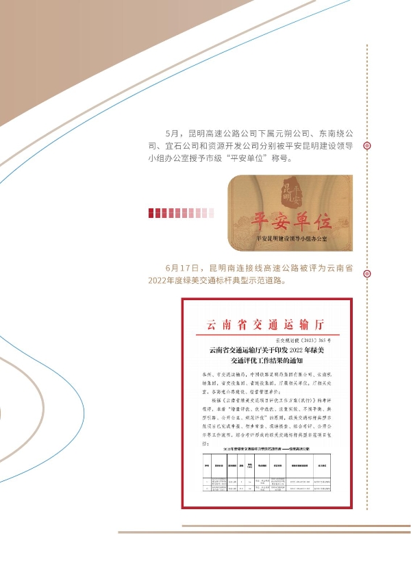 昆明高速公路公司2023年大事記-冊子_19